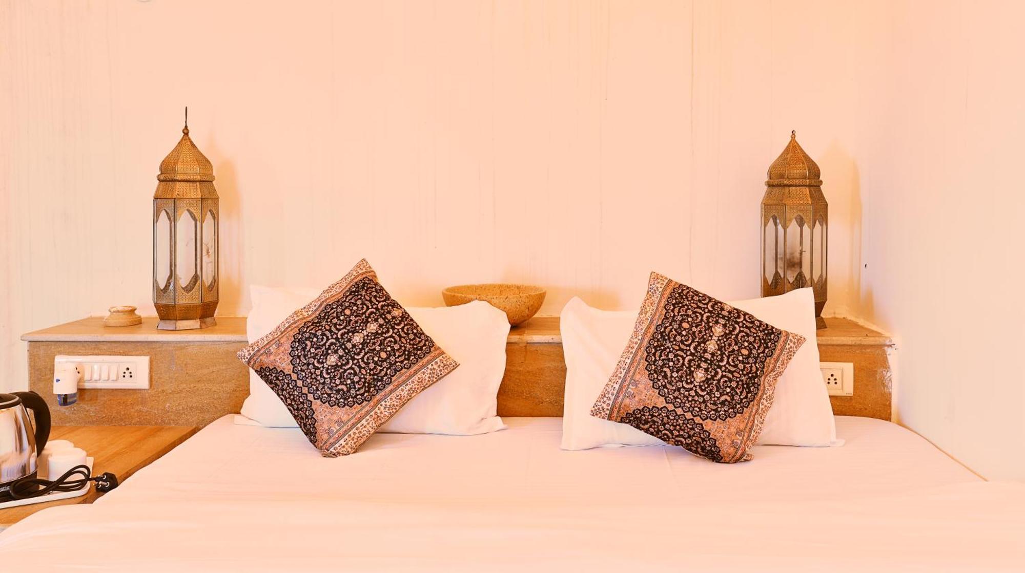 Jaisalmer Sand Dunes Luxury Camp And Resort Buitenkant foto
